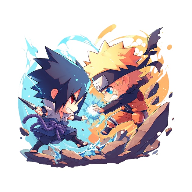 naruto and sasuke by StevenBag