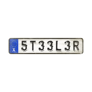 Steeler - License Plate T-Shirt