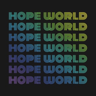 BTS Dynamite - BTS Army - Hope world ripetitive words (rainbow) | Kpop T-Shirt