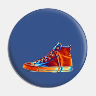 Red Holo Sneaker Pin