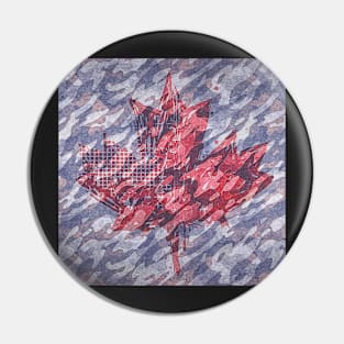 Canadian Flag Maple Leaf Pin