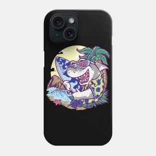 Surfer Shark Phone Case