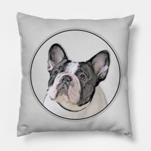 French Bulldog (Brindle Pied) Pillow