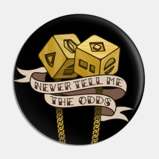 Solo's Lucky Dice Pin