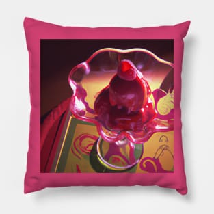 Raspberry Sorbet fruit Pillow