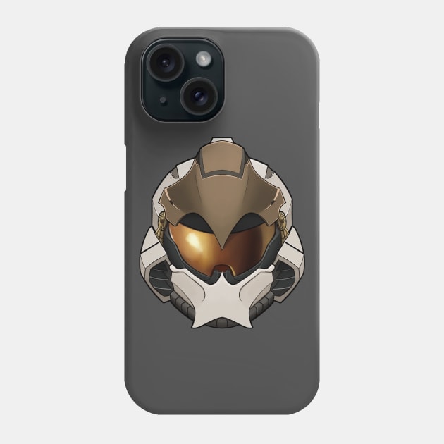 Aztec Helmet Design - Eagle Warrior Phone Case by Hicox 