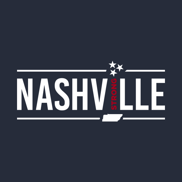 nashville strong tennessee by Bequeen