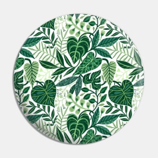 Tropical leaves Pin