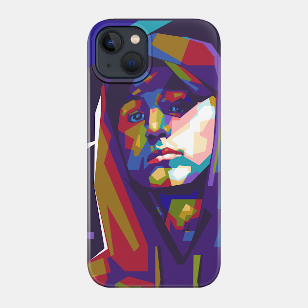 NF Colorful with Background - Rapper - Phone Case