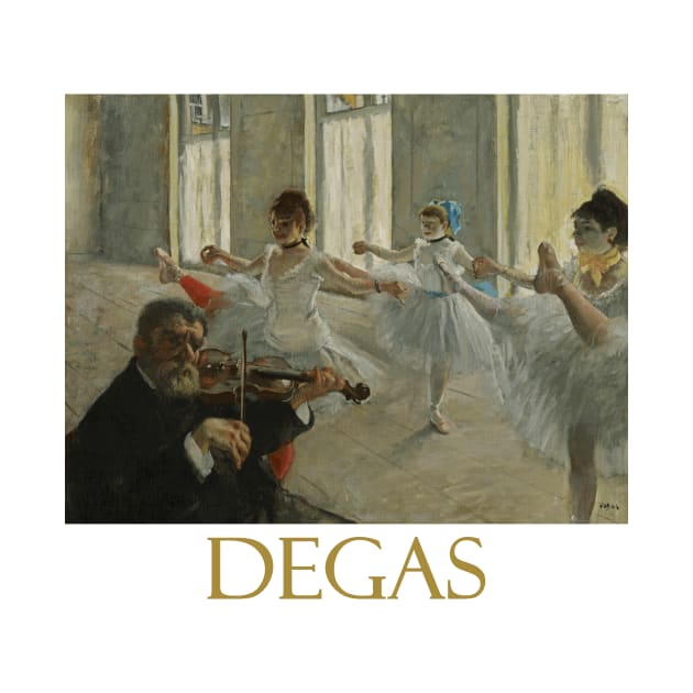 Rehearsal by Edgar Degas by Naves