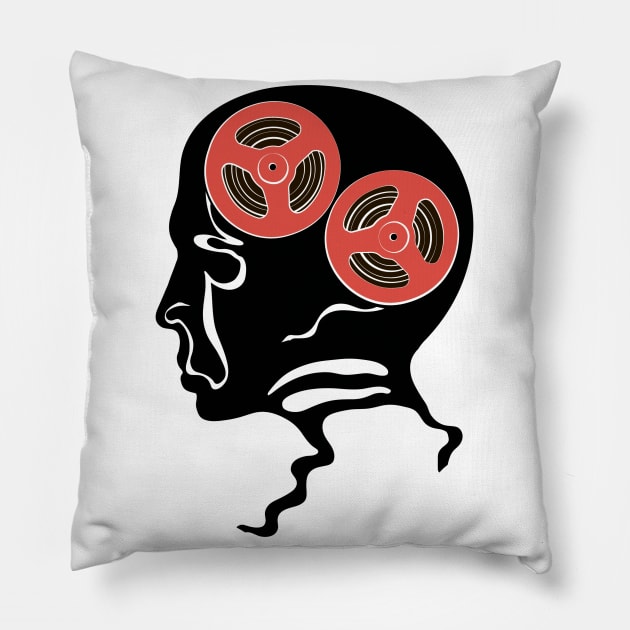 Thoughts Pillow by KUZO