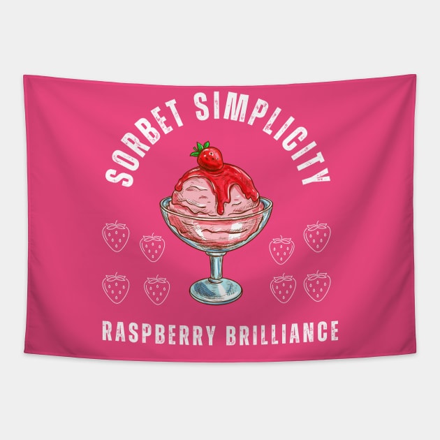 Raspberry Sorbet - Sorbet  Simplicity Tapestry by Syntax Wear