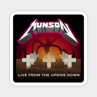 Munson of Puppets Magnet