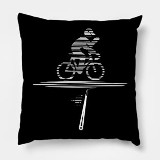 Lie Detector Cycling Shirt, Funny Polygraph Bicycle Bike Tee Pillow