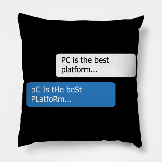 Chat Pc Master Race Memes Pc Master Race Pillow Teepublic