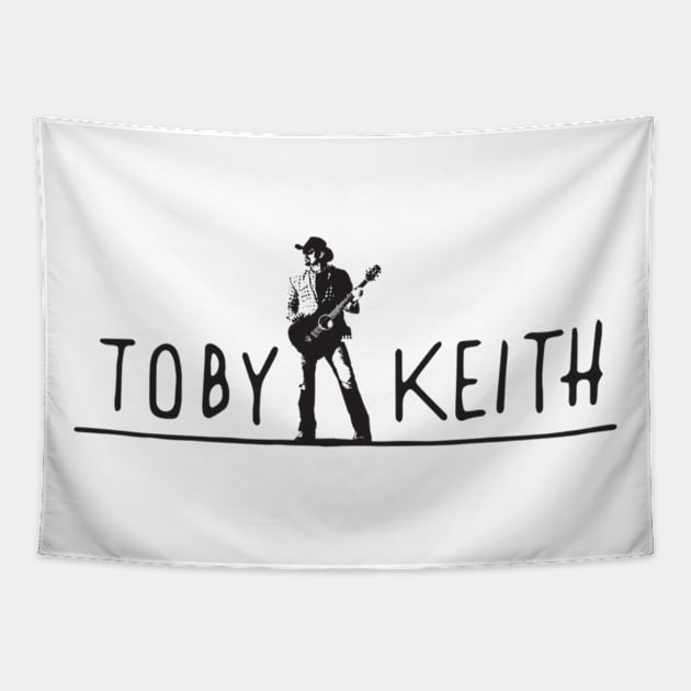 Toby Keith Tapestry by Wild Hare