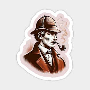 Sherlock Holmes Magnet
