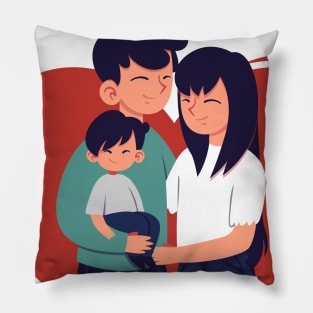 family shirt Pillow