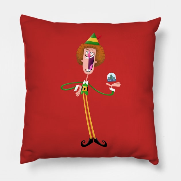 Buddy The Elf Pillow by Xander13