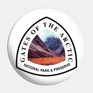 Gates of the Arctic National Park & Preserve trail marker Pin