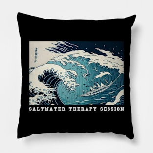 Saltwater Therapy Session Pillow