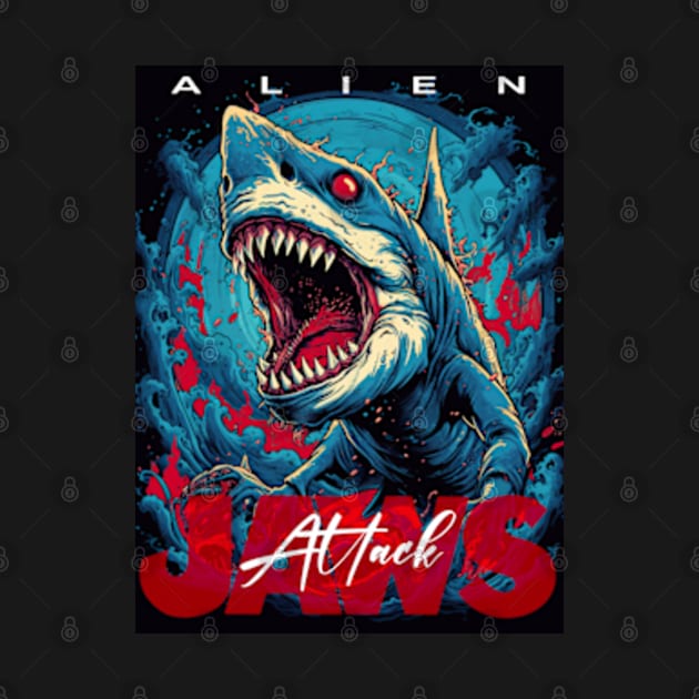 Alien Jaws Attack by SAN ART STUDIO 