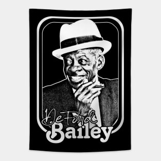 DeFord Bailey // Retro Style Country Artist Fan Design Tapestry