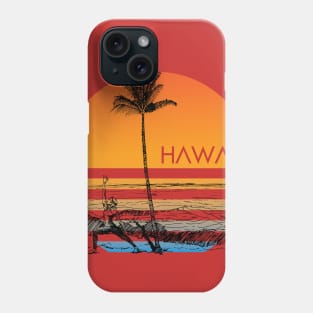 Kona Reef Hawaii Happy Yoga Phone Case