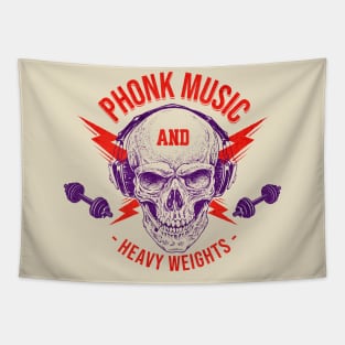 Phonk Music and Heavy Weights Tapestry