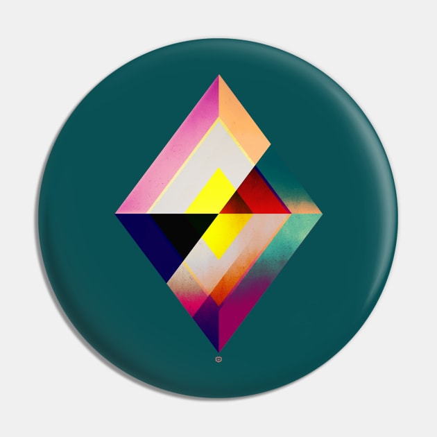 Geometric Diamond 2 Pin by Spires