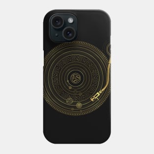 Space DJ - Turntable Solar System Phone Case