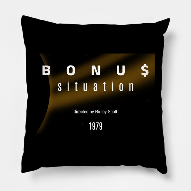 Alien (1979) - Opening Credits PARODY Pillow by SPACE ART & NATURE SHIRTS 