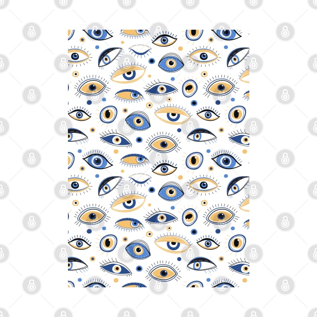 Eyes Pattern - Evil Eye Bead by Ravensdesign