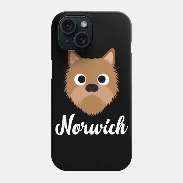 Norwich - Norwich Terrier Phone Case by DoggyStyles