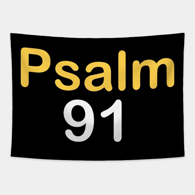 Psalm 91 Tapestry by theshop