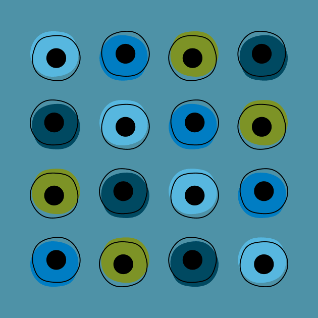 Circles Dots Outlines by amyvanmeter