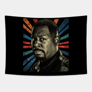 martin lawrence graphic vintage Tapestry