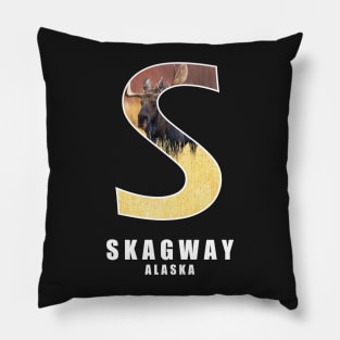 Skagway Alaska Pillow