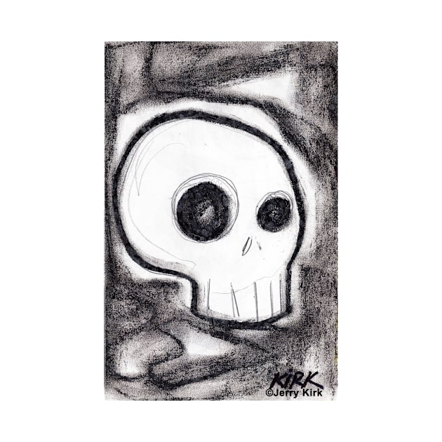 'Expresionist Skull' by jerrykirk