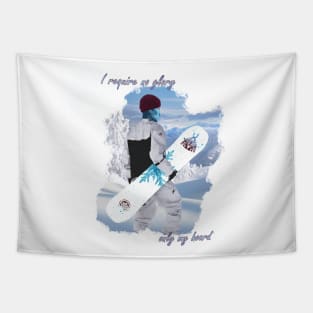 SW MERCH Snowboarder!Thrawn Icicle V2 Tapestry