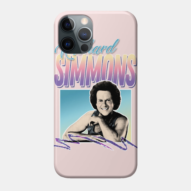 Richard Simmons 80s Styled Tribute Design - Richard Simmons - Phone Case