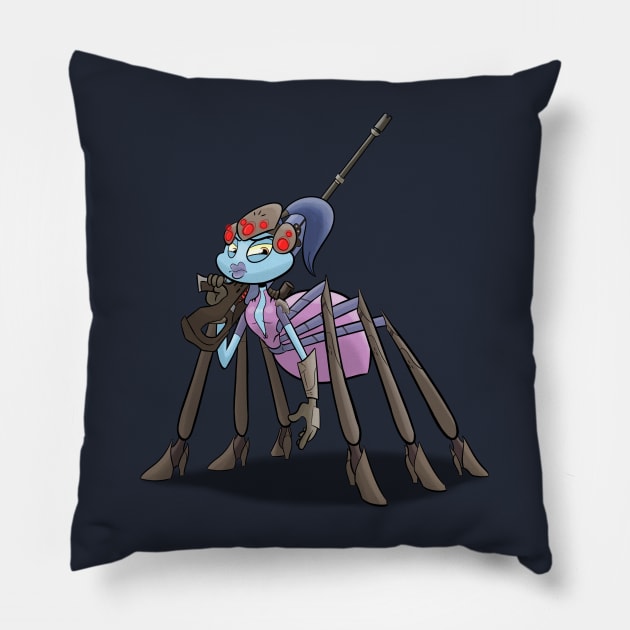 Rosie Widowmaker Pillow by CHILLFORTRESS