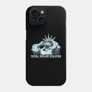 american liberty total eclipse Phone Case