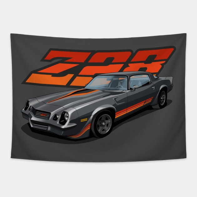 1981 Chevrolet Camaro Z28 in black Tapestry by candcretro