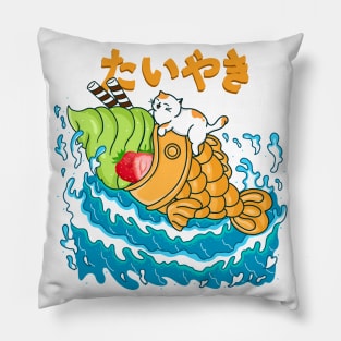 Taiyaki in the Wave Pillow