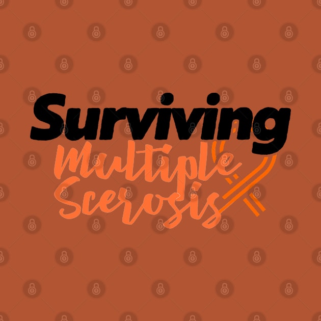 Surviving Multiple Sclerosis by Prints with Meaning