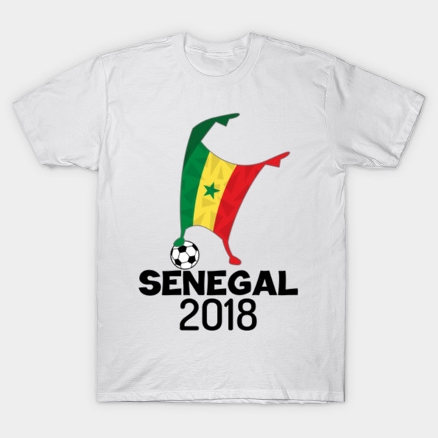 Senegal Flag 2018 Football Cup Soccer Dabbing World Jersey