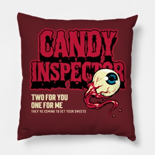 Candy Inspector Pillow