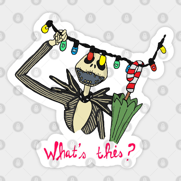 Nightmare before Christmas - What's this>? - Nightmare Before Christmas - Sticker