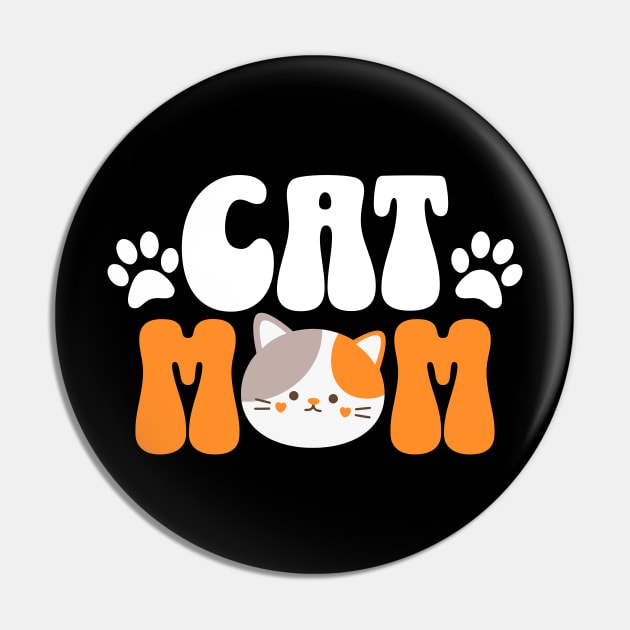 Cat Mom Pin by Norse Magic